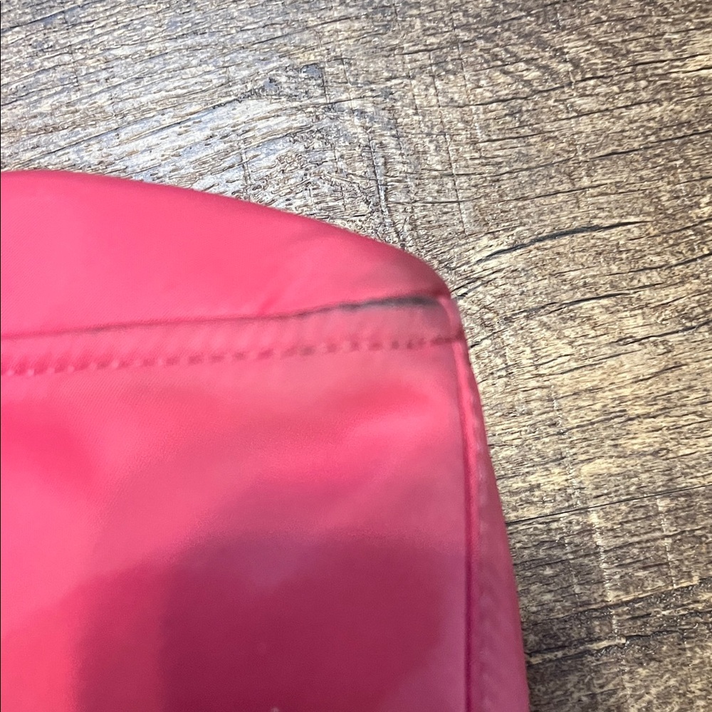Kate Spade New York Pink Nylon Tote Shoulder Bag Black Handles – Read - Picture 13 of 15